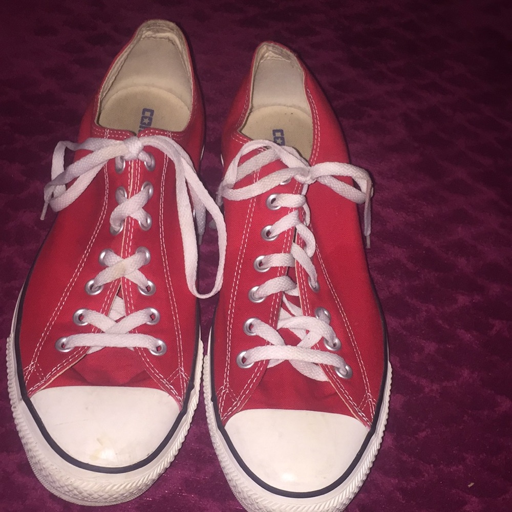Converse Chuck Taylor Allstar Low (Red) - Picture 2 of 7